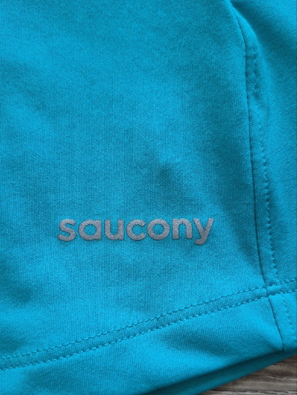 Saucony Women's Teal Racerback Performance Tank - Picture 3 of 6